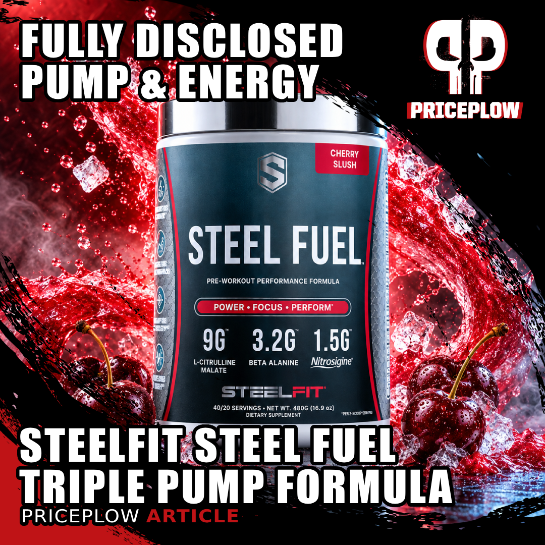 SteelFit Steel Fuel: A Fully Disclosed Pre-Workout With Flexible Dosing