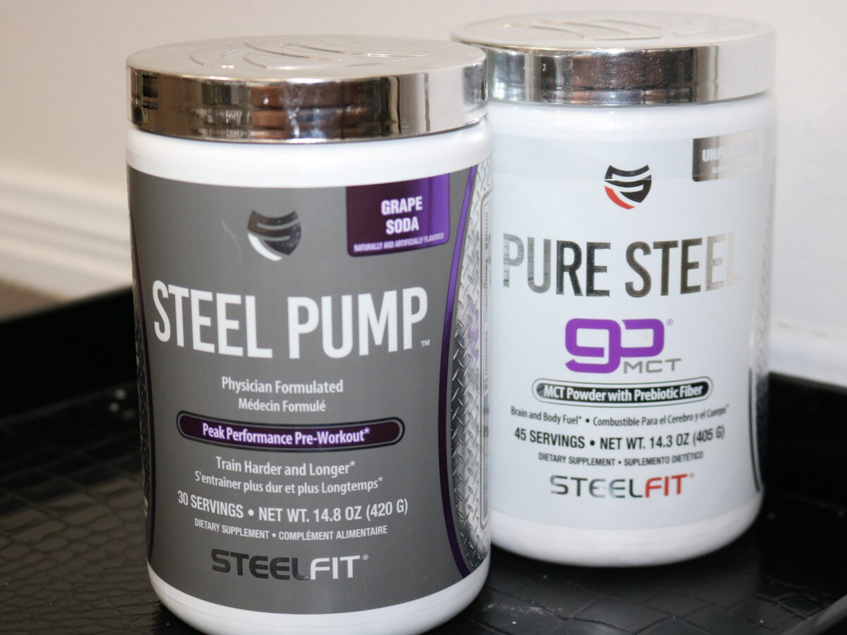 SteelFit Steel Pump: Pre-Workout Strength Amplifier with Peak ATP