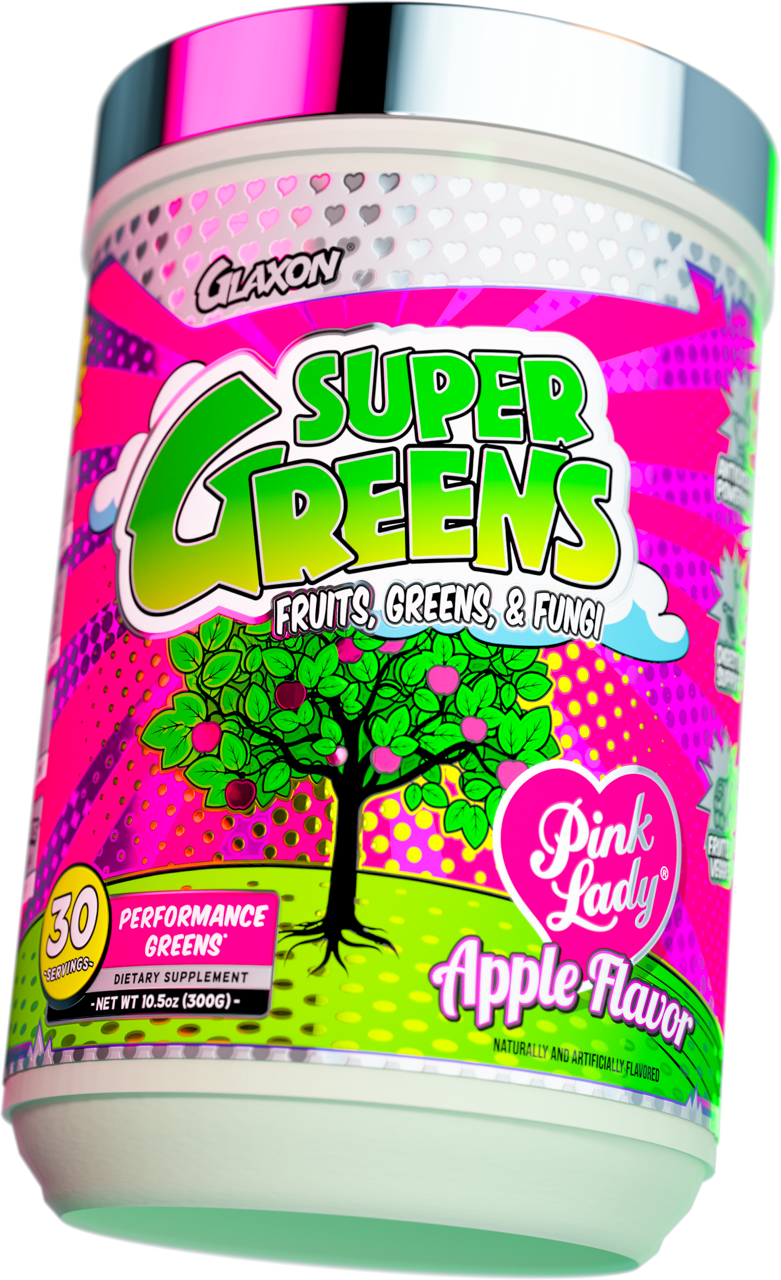 Super Greens Pink Lady Apple