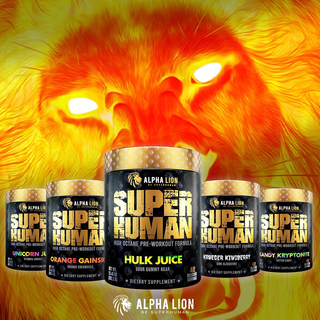 Alpha Lion Superhuman Pre-Workout - Sour Gummy Bear