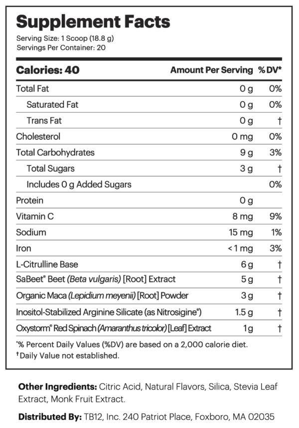 Tom Brady’s PreWorkout! The TB12 PreWorkout Supplement