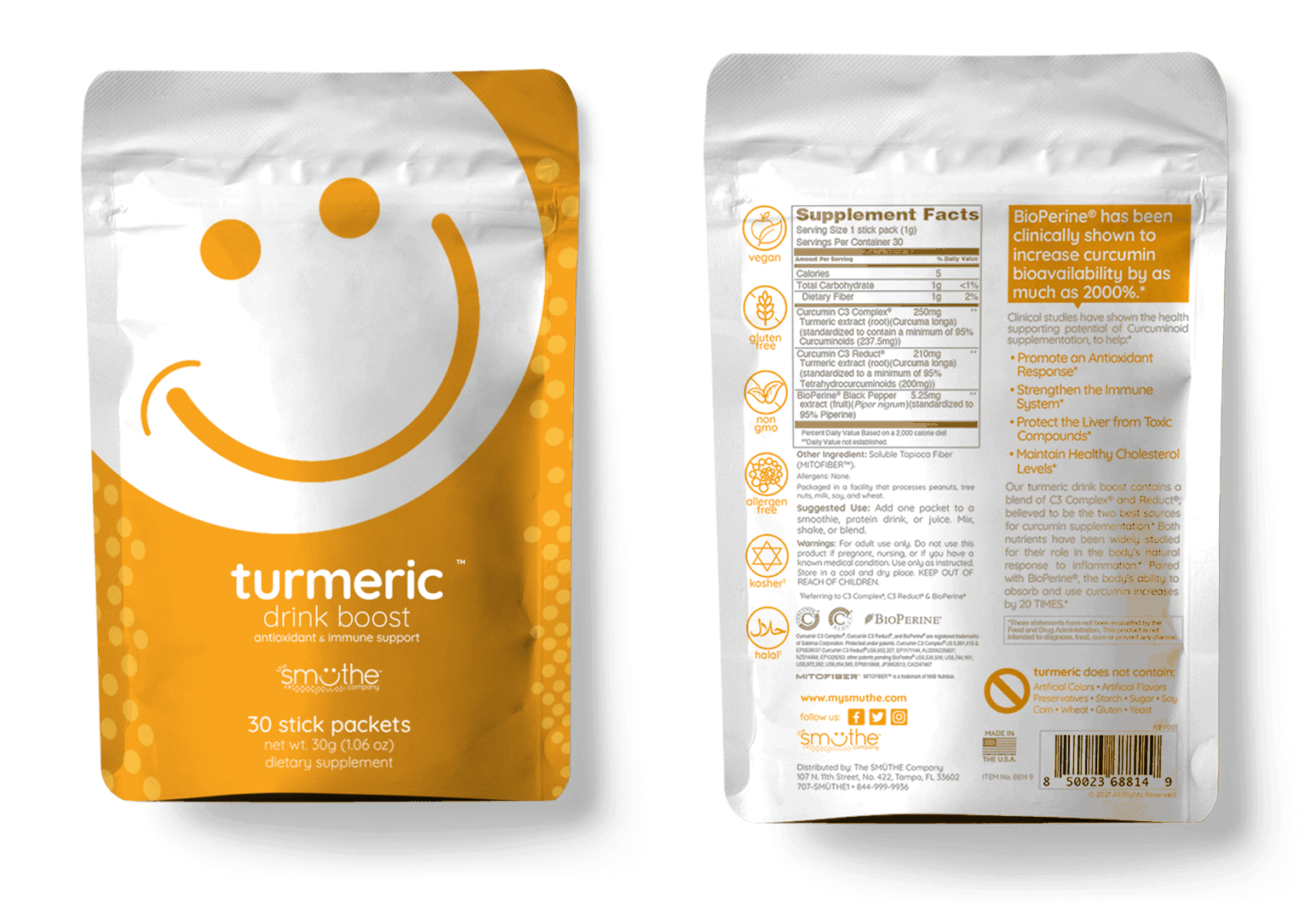 The Smuthe Company Turmeric Boost