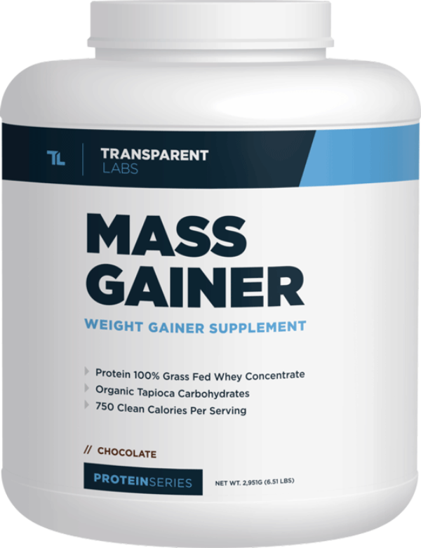 Transparent Labs Mass Gainer 110 Open Formula Weight Gain