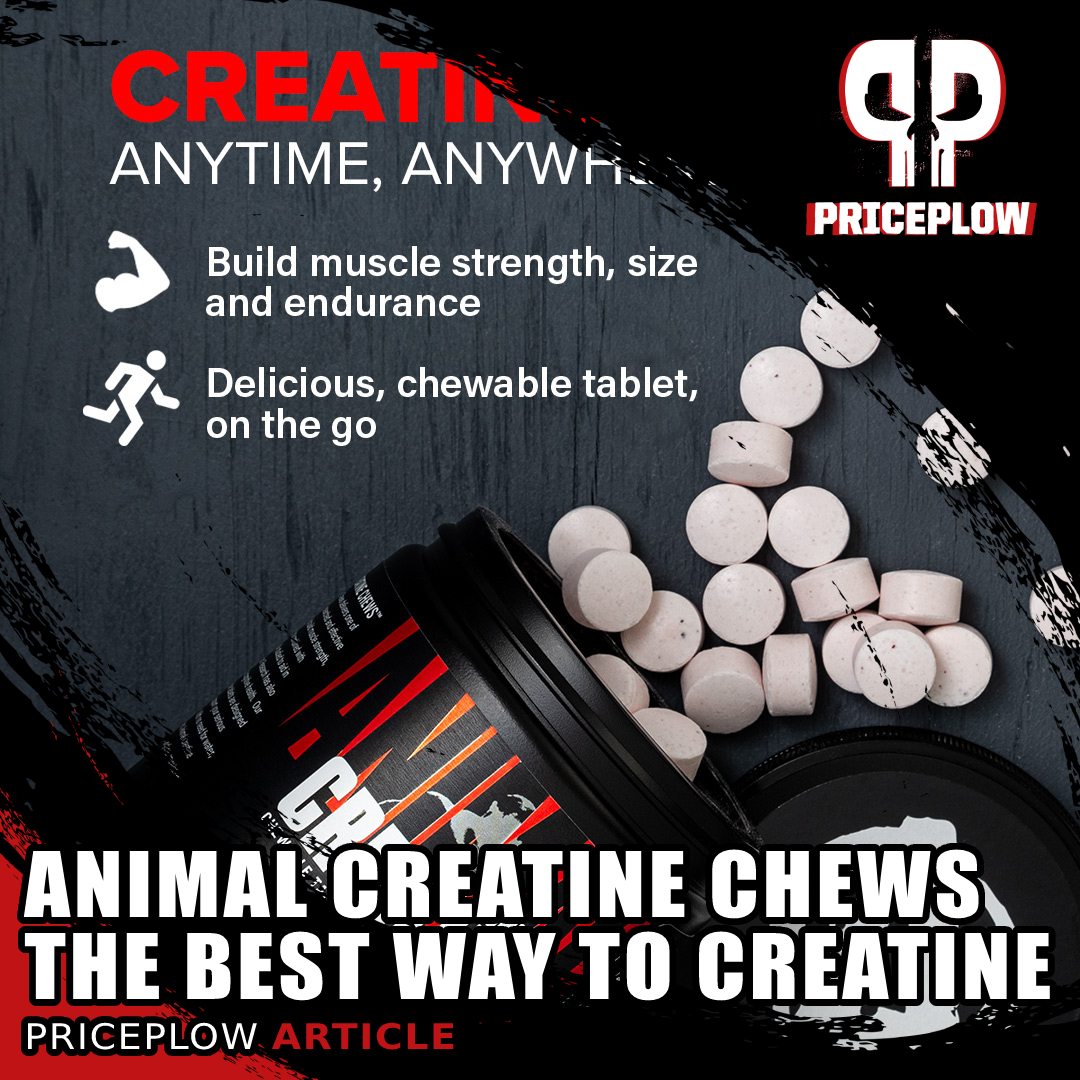 Animal Creatine CHEWS: The Best New Way to Take Creatine