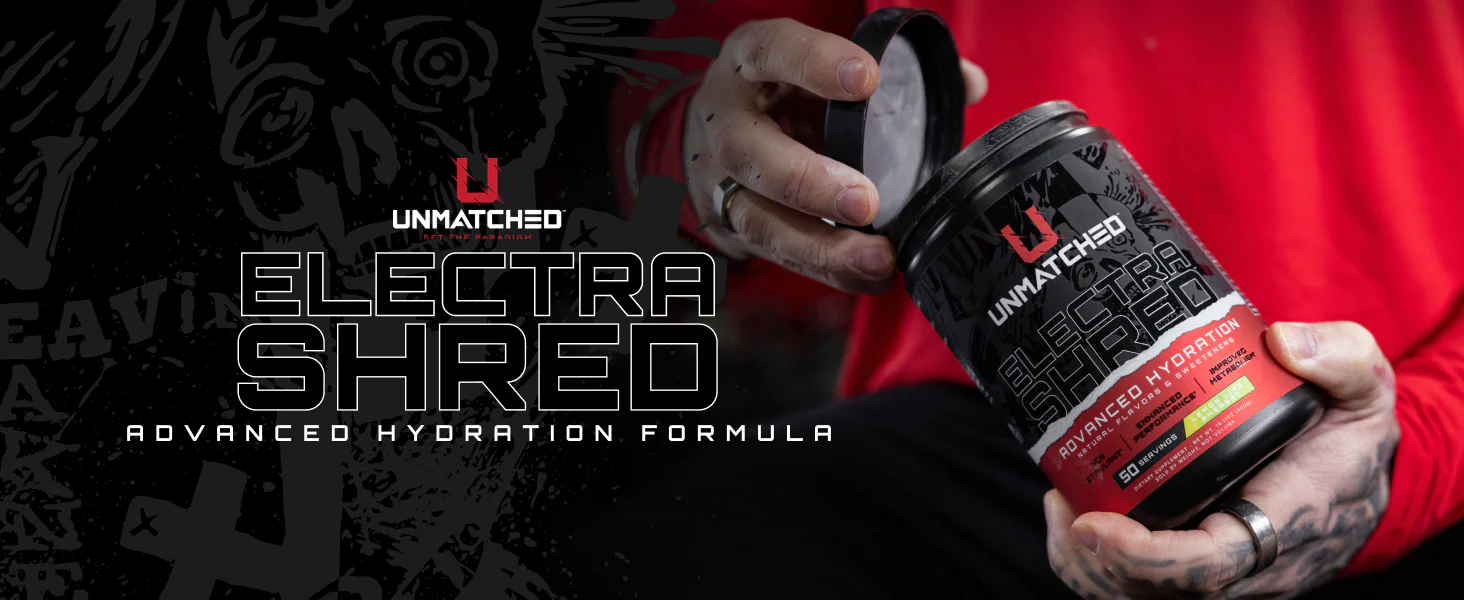 Unmatched Supps ElectraShred Banner
