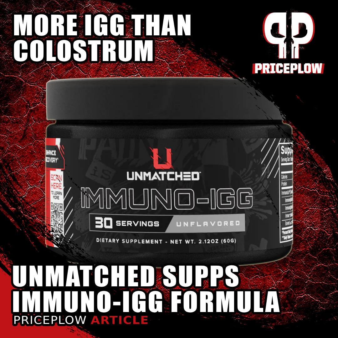Unmatched Supps Immuno-IGG: Serum-Derived Immunoglobulins for Gut and Immune Health