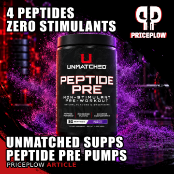 Unmatched Supps Peptide PRE: Four Peptide Ingredients, Zero Stimulants