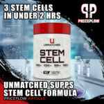 Unmatched Supps Stem Cell: Kris Gethin's Formula for Cellular Recovery and Longevity