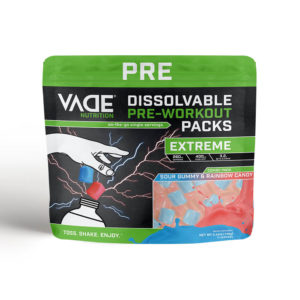 VADE Nutrition Dissolvable Extreme Pre Workout Packs