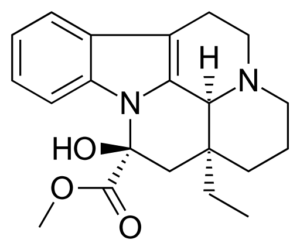 Vincamine Structure