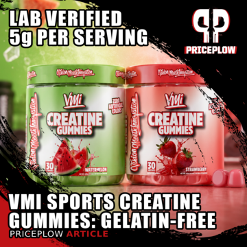 VMI Sports Creatine Gummies: Gelatin-Free 5g Creatine, Independently Verified