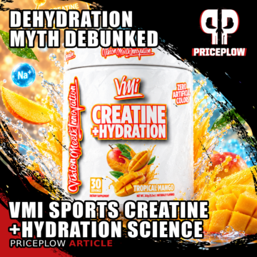 Does Creatine Dehydrate You? VMI Sports Knows: The Research Says The Opposite