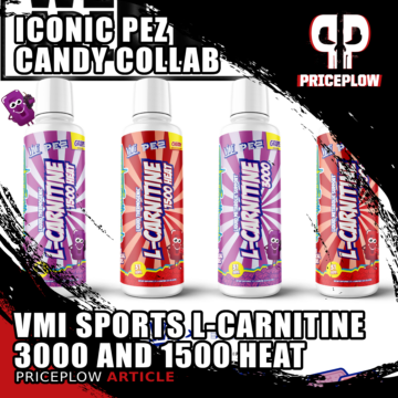 PEZ Candy Flavors Come to VMI Sports L-Carnitine For Major Metabolic Support