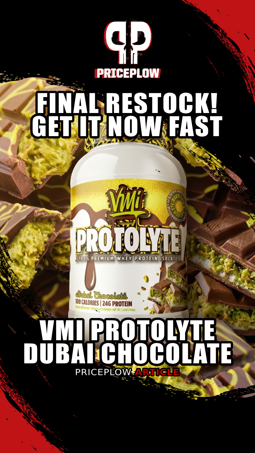 VMI Sports Protolyte Gets Dubai Chocolate Flavor (One More Time)