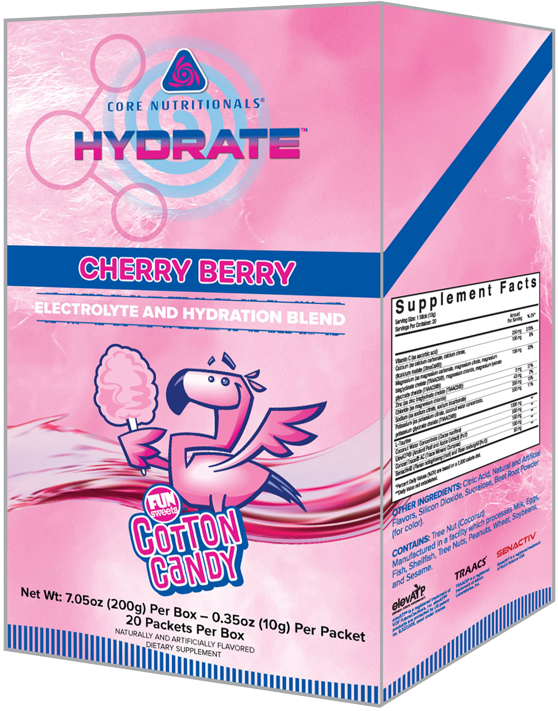 Core Nutritionals Hydrate Fun Sweets Cherry Berry
