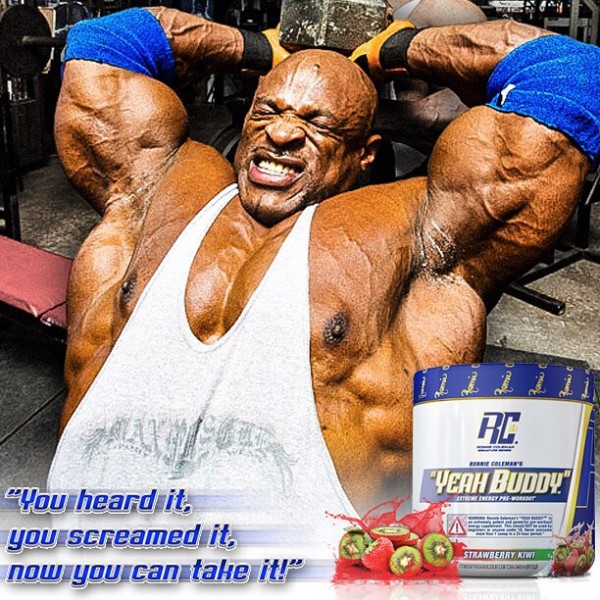 Ronnie Coleman Yeah Buddy Pre Workout Extreme Stimulants!